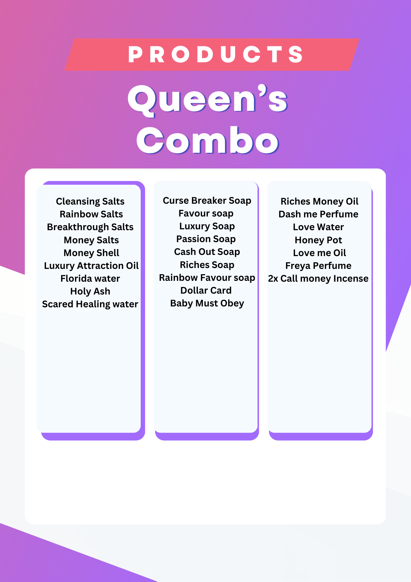 AE Queen's Luxury Combo